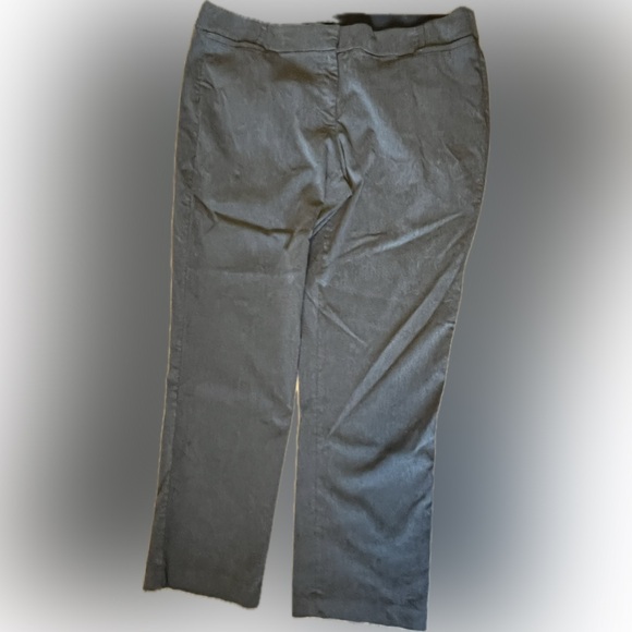 Lane Bryant The Allie Trousers Charcoal Grey Size 24 - Picture 2 of 6